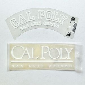 Cal Poly San Luis Obispo State University College Decals Set